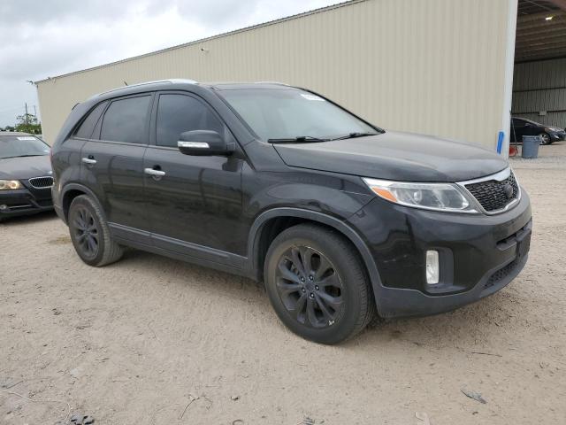 5XYKU4A79EG548581 - 2014 KIA SORENTO EX BLACK photo 4