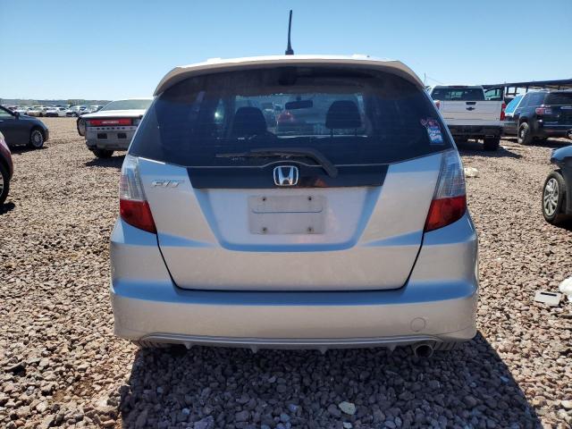 JHMGE8H59BC017782 - 2011 HONDA FIT SPORT SILVER photo 6