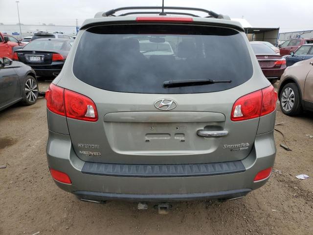 5NMSH73E98H226387 - 2008 HYUNDAI SANTA FE SE GREEN photo 6