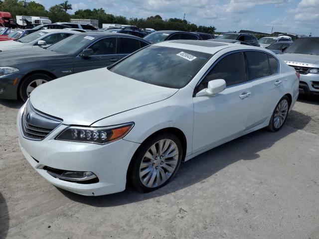 JH4KC1F58FC000584 - 2015 ACURA RLX TECH WHITE photo 1