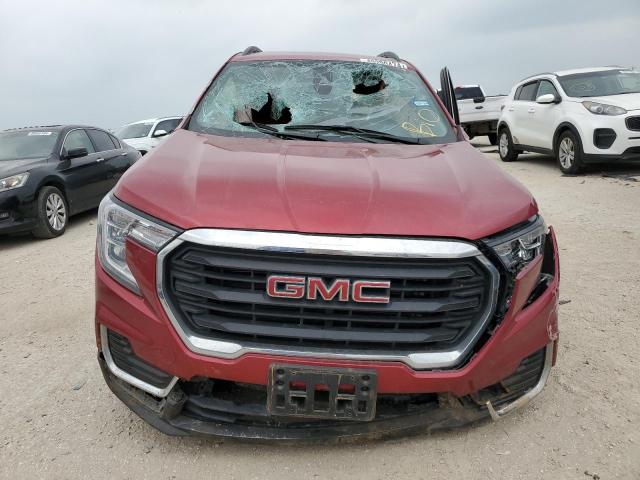 3GKALMEV4NL208307 - 2022 GMC TERRAIN SLE RED photo 5