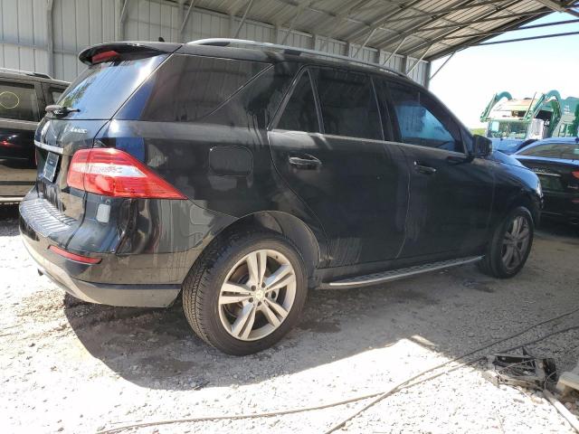 4JGDA5HB5EA359164 - 2014 MERCEDES-BENZ ML 350 4MATIC BLACK photo 3