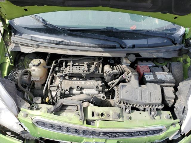 KL8CD6S93FC742618 - 2015 CHEVROLET SPARK 1LT GREEN photo 11