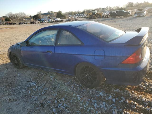 1HGEM21125L050600 - 2005 HONDA CIVIC DX VP BLUE photo 2