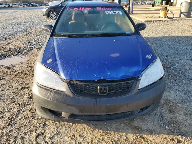 1HGEM21125L050600 - 2005 HONDA CIVIC DX VP BLUE photo 5