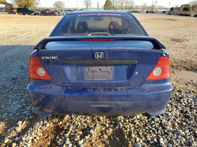 1HGEM21125L050600 - 2005 HONDA CIVIC DX VP BLUE photo 6