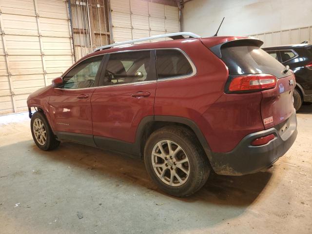 1C4PJLCS8EW155314 - 2014 JEEP CHEROKEE LATITUDE MAROON photo 2