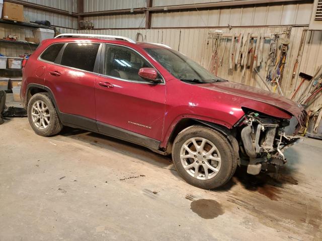 1C4PJLCS8EW155314 - 2014 JEEP CHEROKEE LATITUDE MAROON photo 4