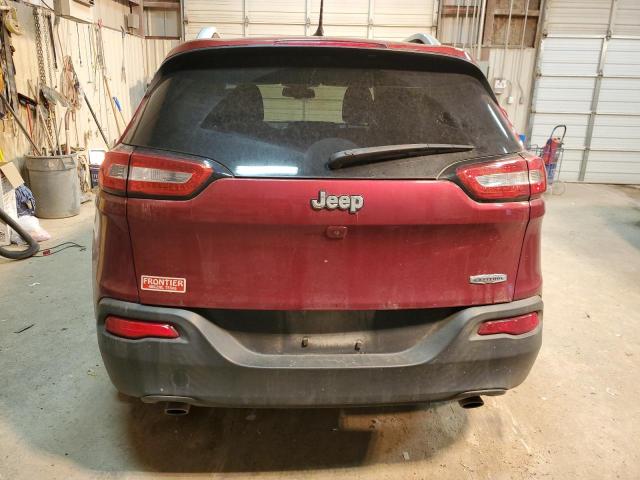 1C4PJLCS8EW155314 - 2014 JEEP CHEROKEE LATITUDE MAROON photo 6