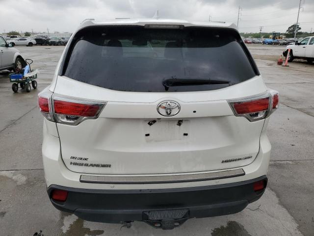 5TDDKRFHXGS337070 - 2016 TOYOTA HIGHLANDER LIMITED WHITE photo 6