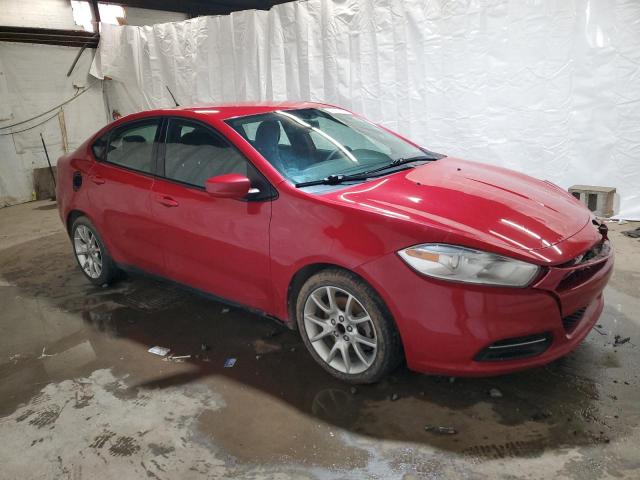 1C3CDFBA7DD150233 - 2013 DODGE DART SXT RED photo 4