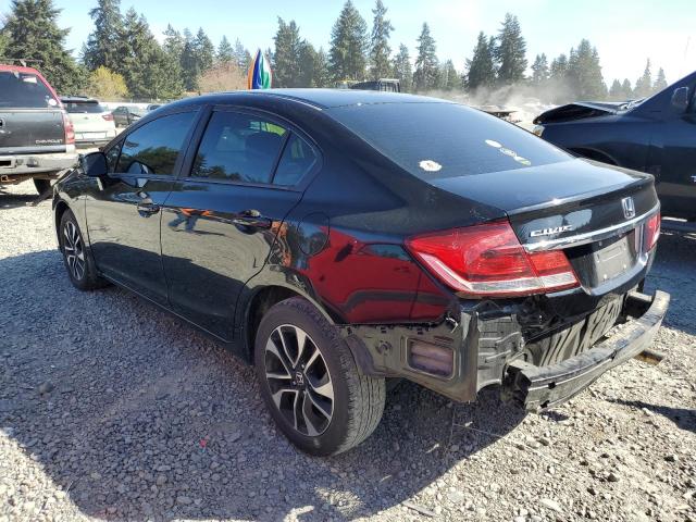 19XFB2F80DE249876 - 2013 HONDA CIVIC EX BLACK photo 2