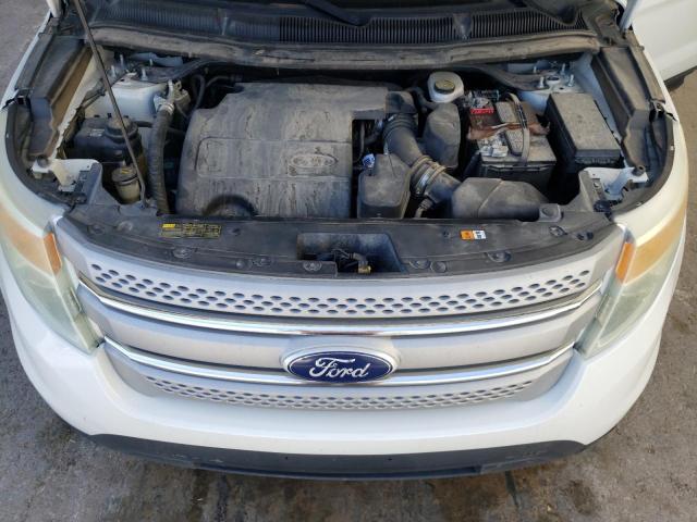 1FMHK8B89BGA22874 - 2011 FORD EXPLORER WHITE photo 12