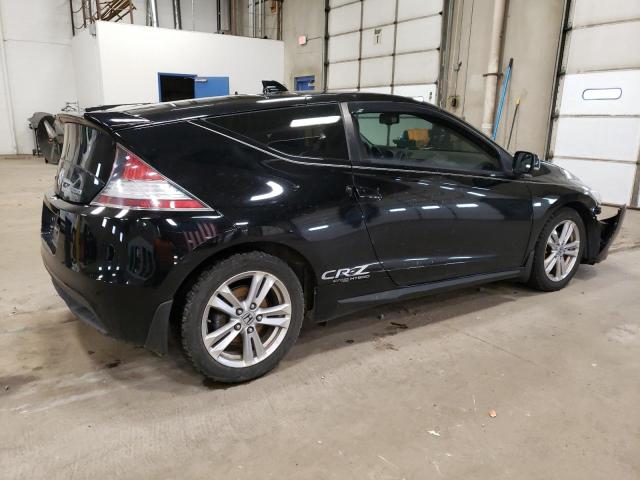 JHMZF1C65BS004062 - 2011 HONDA CR-Z EX BLACK photo 3