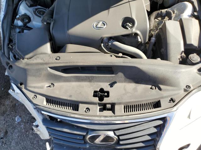 JTHBF1D21E5012000 - 2014 LEXUS IS 250 WHITE photo 11