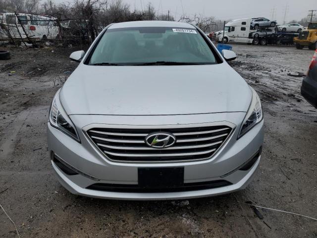 5NPE24AF1FH073416 - 2015 HYUNDAI SONATA SE SILVER photo 5