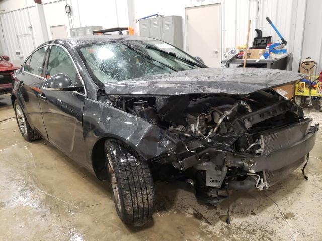 2G4GN5EX3F9278601 - 2015 BUICK REGAL PREMIUM GRAY photo 4