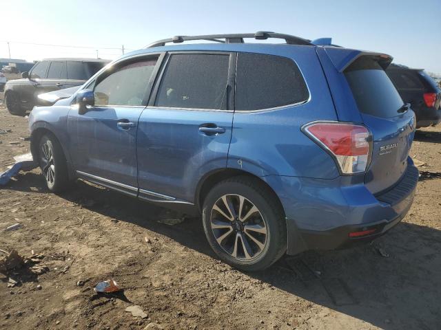 JF2SJGWC2HH491069 - 2017 SUBARU FORESTER 2.0XT TOURING BLUE photo 2