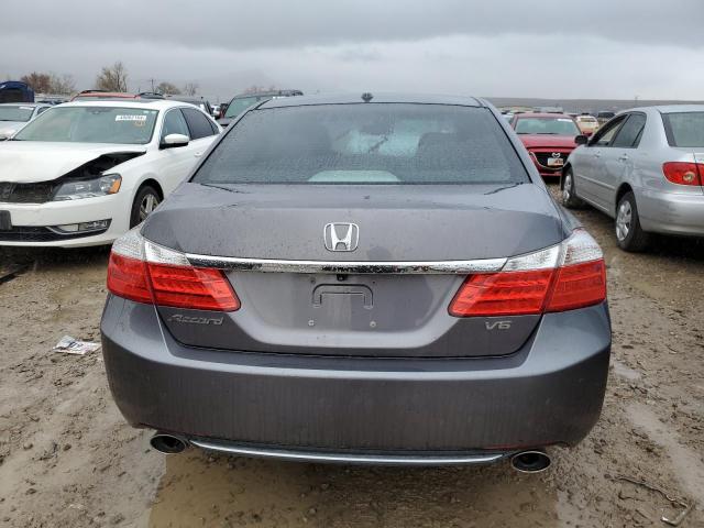 1HGCR3F81EA033898 - 2014 HONDA ACCORD EXL GRAY photo 6