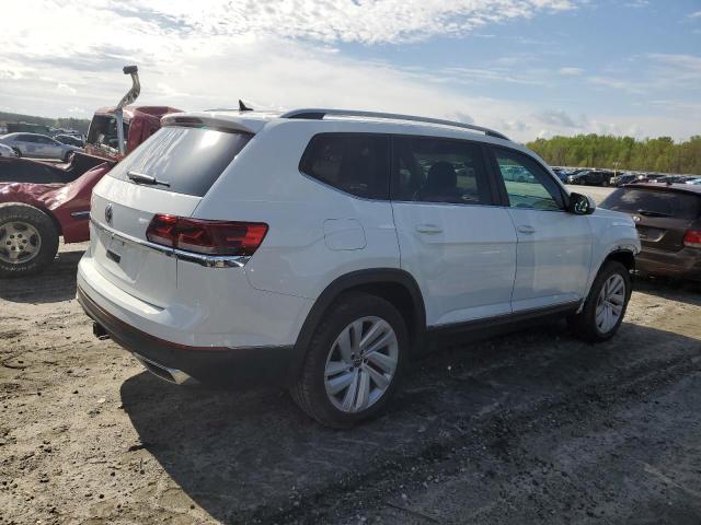 1V2ER2CA8MC566468 - 2021 VOLKSWAGEN ATLAS SEL WHITE photo 3