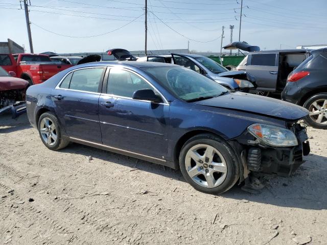 1G1ZH57B594192731 - 2009 CHEVROLET MALIBU 1LT Niebieski zdjęcie 4