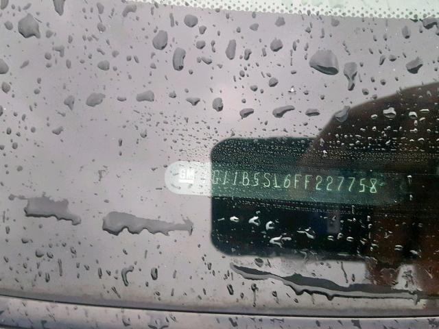 1G11B5SL6FF227758 - 2015 CHEVROLET MALIBU LS  photo 10