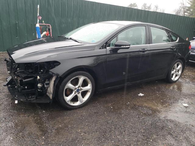 3FA6P0HR8ER310855 - 2014 FORD FUSION SE BLACK photo 1