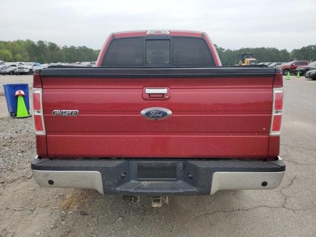 1FTFW1CT3DKE80534 - 2013 FORD F150 SUPERCREW RED photo 6