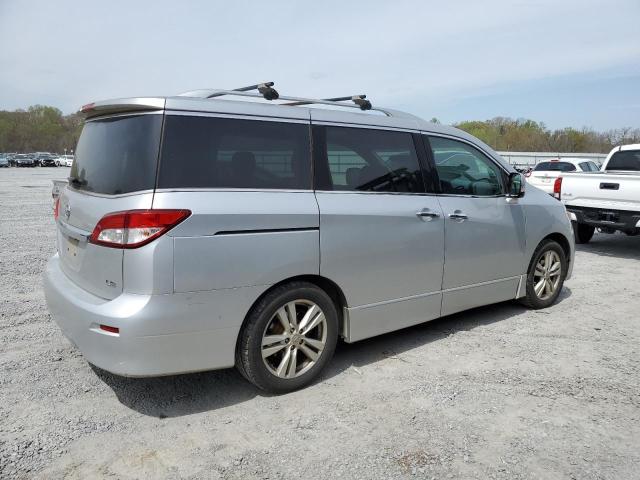 JN8AE2KP5B9001529 - 2011 NISSAN QUEST S SILVER photo 3