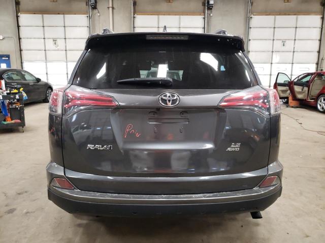 JTMBFREV9HJ145964 - 2017 TOYOTA RAV4 LE CHARCOAL photo 6