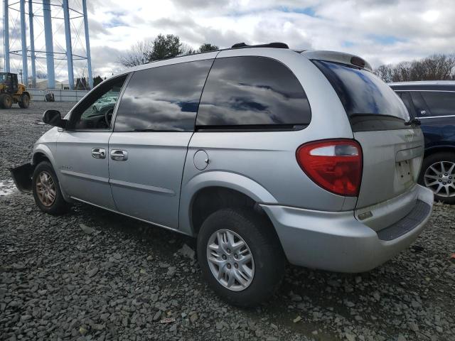 1B4GP45331B175382 - 2001 DODGE CARAVAN SPORT SILVER photo 2