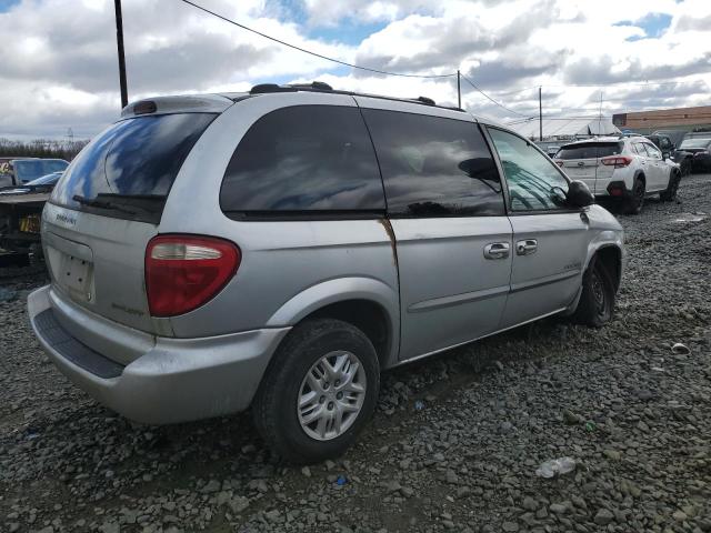 1B4GP45331B175382 - 2001 DODGE CARAVAN SPORT SILVER photo 3