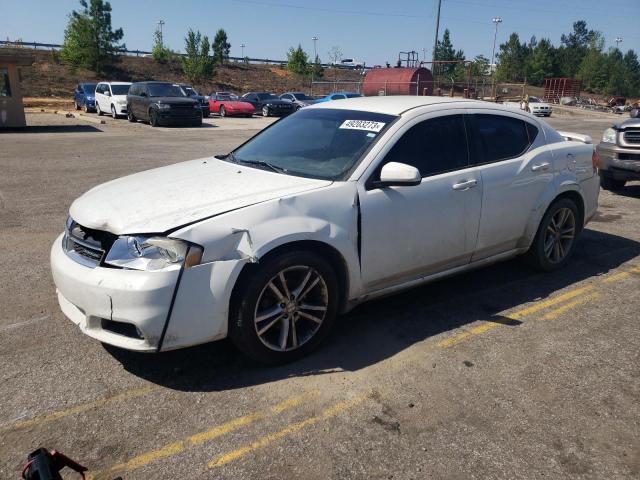 1B3BD1FG4BN517204 - 2011 DODGE AVENGER MAINSTREET WHITE photo 1