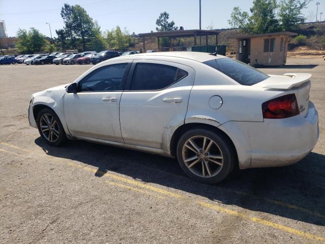 1B3BD1FG4BN517204 - 2011 DODGE AVENGER MAINSTREET WHITE photo 2