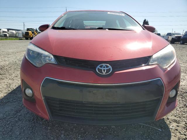 2T1BURHE4GC676775 - 2016 TOYOTA COROLLA L RED photo 5