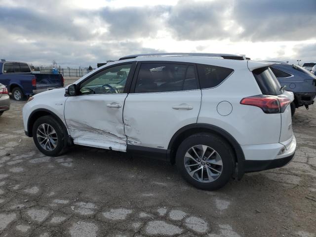 JTMRJREV5JD242547 - 2018 TOYOTA RAV4 HV LE WHITE photo 2