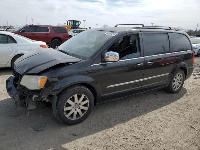 2A4RR8DG2BR703783 - 2011 CHRYSLER TOWN & COU TOURING L BLACK photo 1