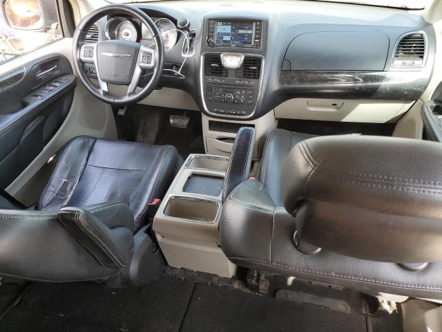 2A4RR8DG2BR703783 - 2011 CHRYSLER TOWN & COU TOURING L BLACK photo 8