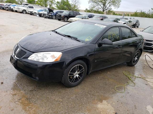 1G2ZG558964189980 - 2006 PONTIAC G6 SE1 BLACK photo 1