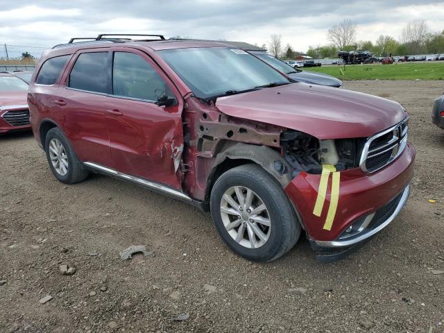 1C4RDJAGXEC278701 - 2014 DODGE DURANGO SXT RED photo 4