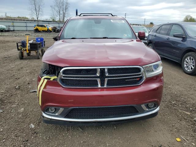 1C4RDJAGXEC278701 - 2014 DODGE DURANGO SXT RED photo 5