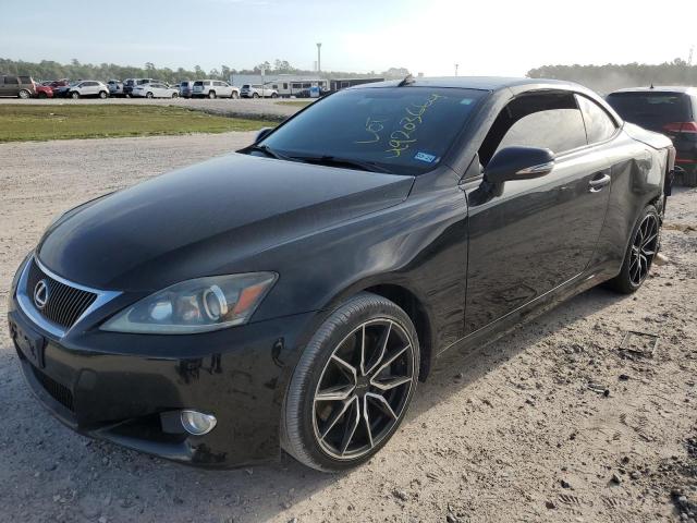 JTHFE2C29B2505710 - 2011 LEXUS IS 350 BLACK photo 1