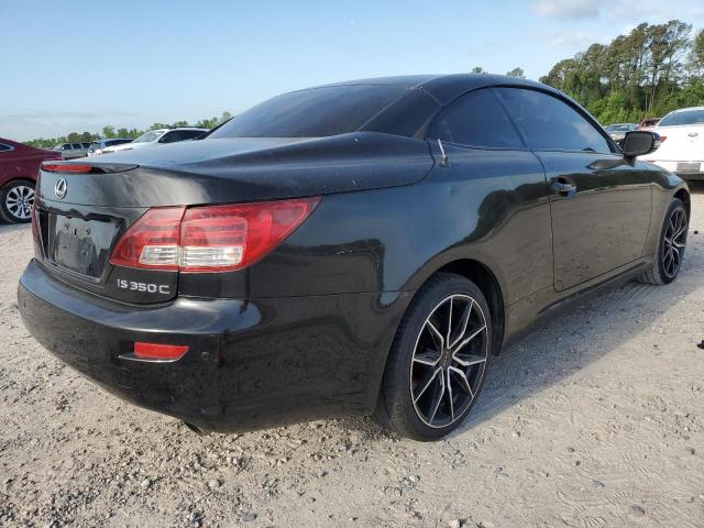 JTHFE2C29B2505710 - 2011 LEXUS IS 350 BLACK photo 3