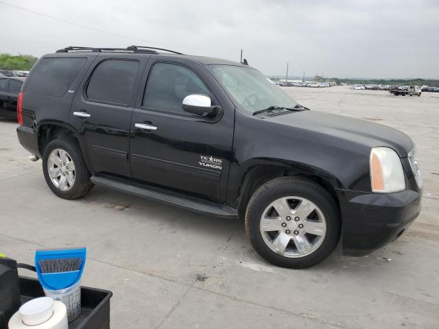 1GKS1CE02BR390666 - 2011 GMC YUKON SLT BLACK photo 4