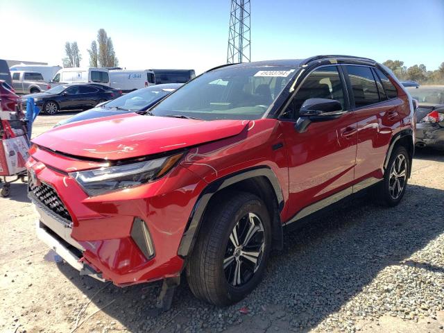 JTMEB3FV9ND108878 - 2022 TOYOTA RAV4 PRIME XSE RED photo 1