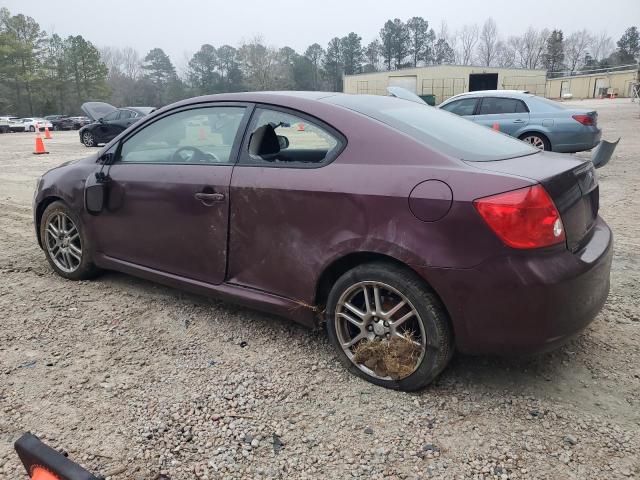 JTKDE177370210638 - 2007 TOYOTA SCION TC ბურგუნდია ფოტო 2