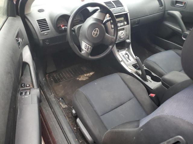 JTKDE177370210638 - 2007 TOYOTA SCION TC ბურგუნდია ფოტო 8