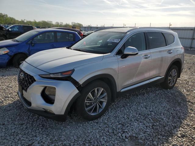 5NMS33AD8LH162692 - 2020 HYUNDAI SANTA FE SEL SILVER photo 1