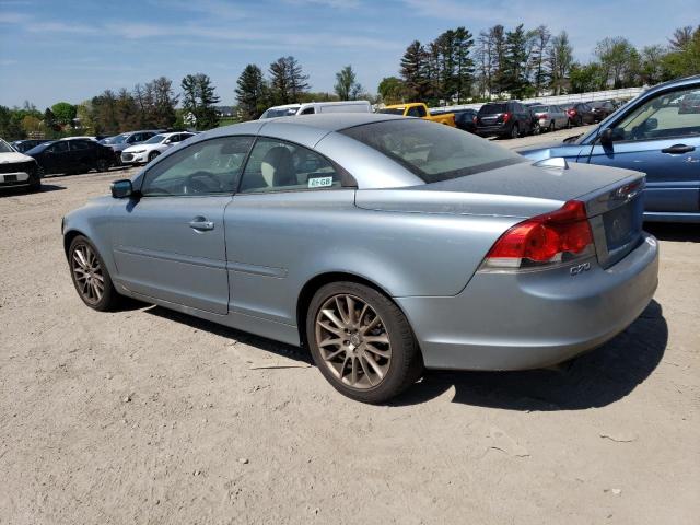 YV1MC68237J016953 - 2007 VOLVO C70 T5 BLUE photo 2