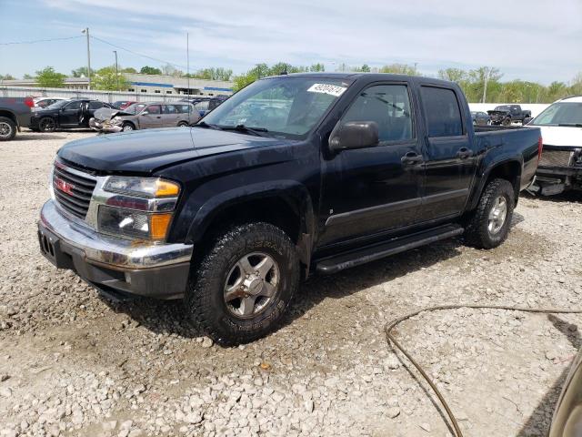 1GTDT33E488193784 - 2008 GMC CANYON BLACK photo 1